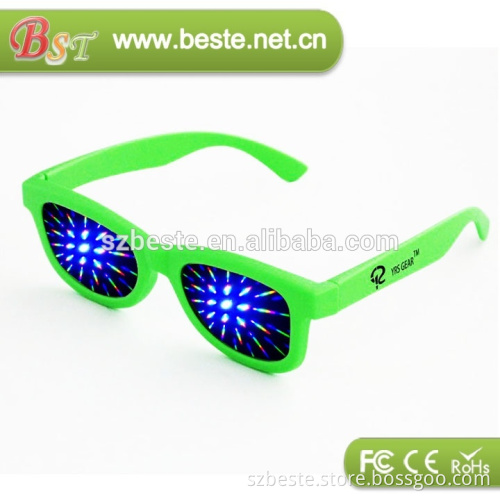 Promotion!! plastic 3d glasses fireworks for Christmas and New Year